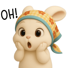 Kra tui rabbit Nervous face turban (EN)