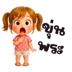 น้องมะลิ : สาวน้อยขี้ตกใจ