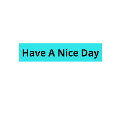 Greeting : Nice To Meet You