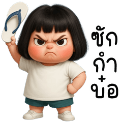 Pudding cute girl (Kum-muang)