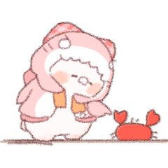 【夏】サメ！パーカー動物5