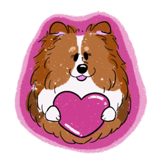 KAWAII Shetland Sheepdog