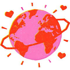 祈りスタンプ：世界平和・自分自身の平和