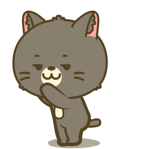Cat With Tie : Pop-up stickers