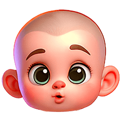 the smiling cute baby02