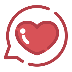 Moving reactions! Speech bubble Sticker