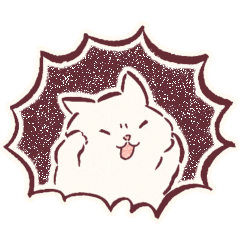 てんてこまいネコ