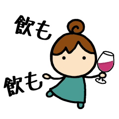 Riko nesan mini6 likes to drink