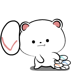 Chubby Ice Bear 2 : Animated Stickers