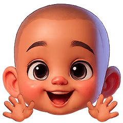 the smiling cute baby04