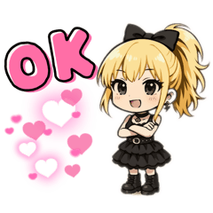 バンギャルさん達のシンプルスタンプ03