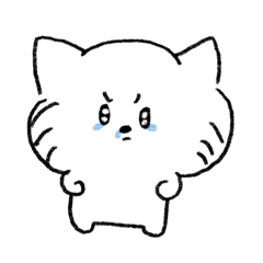 Cat crayon meow 7
