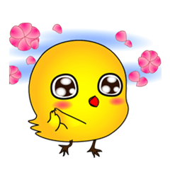 Happy little chick (English)