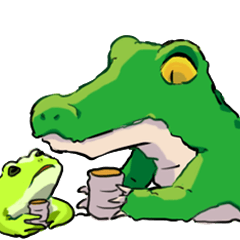 Crocodile&Frog