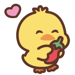 A Little Chick in a Chili Hat - Animated