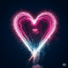 Summer Festival Love Fireworks
