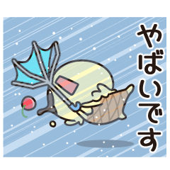 Summer sticker of Mr. Ice and the Sun