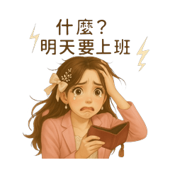 迷糊崩潰小少女