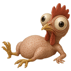Grossly ugly cute14(chicken)