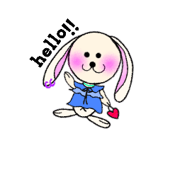 lop eared rabbit of meme chan.