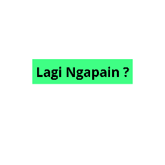 Kode Chat : Lagi Ngapain ?