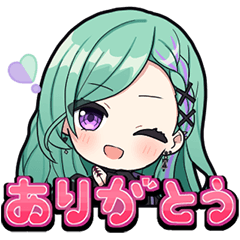 Yakumo Beni Daily Life Stickers.