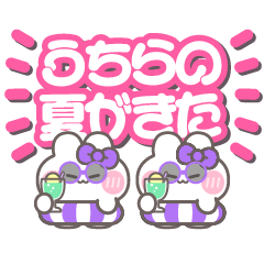 Nikoichi ushagi!!Summer purple