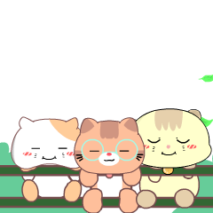 Round Ginger Cat : Animated Stickers