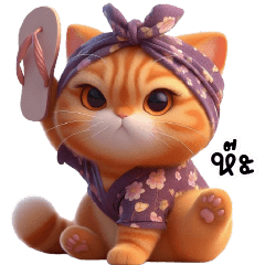 Orange cat so anoying!