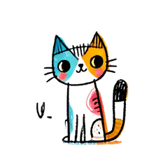 Cute and colorful cats for everyday use