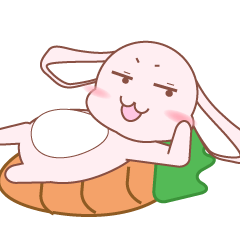 生意気うさぎ再び Line スタンプ Line Store 生意気うさぎ再び Line スタンプ Line Store