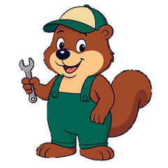 Hi Beaver-1 Pause Sticker