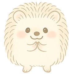 私のハリネズミちゃんが可愛くなりました。