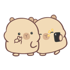 Chibi Capybara (New Pop Up)