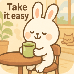 可愛的小白兔～職場兔兔篇2