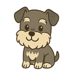 Schnauzer Sticker Collection