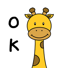 Children's giraffe