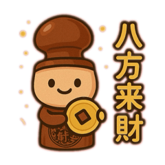 招財印招好招滿