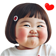 Chubby Girl Funny face124(MINI)EN