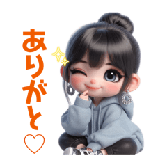 色々な挨拶ver.  パーカー女子の日常(再販)