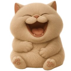 Annoying Cat but cute (No text)