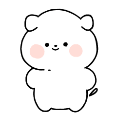 mochimochi dog sticker