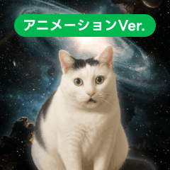動く！宇宙猫