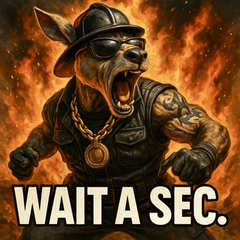 Kangaroo Firefighter!