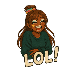 Full-On Vibes! Gyaru English Stickers