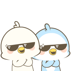 White Chiko 2 : Animated Stickers
