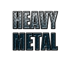 Heavy metallic words