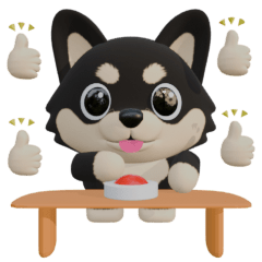 Cute 3D Pomeranian in motion