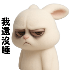 Kra tui rabbit Nervous face : Work (TWN)