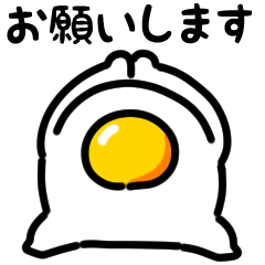 煎蛋動漫貼紙(日文)